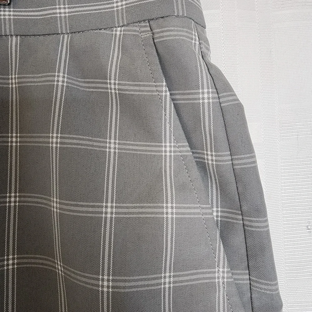 Grand Slam Performance Plaid Mens Shorts‎ Size 38 Gray White